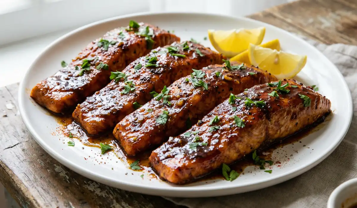 Honey Glazed Salmon Recipe